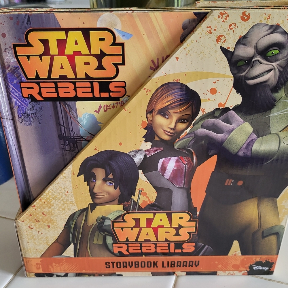 Star Wars Rebel 8 book library, NEW